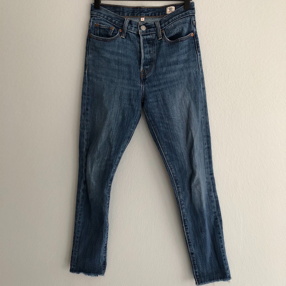 Levi's "Wedgie" High Waisted Jeans